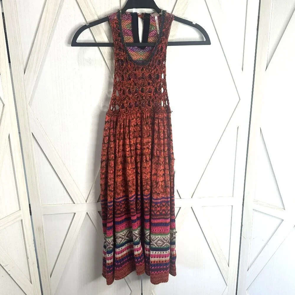 Free People Rare Hearts Tunic